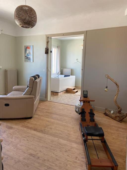 Spa Privatif Face Mer Riva Romantic & Spa Ouistreham Bagian luar foto
