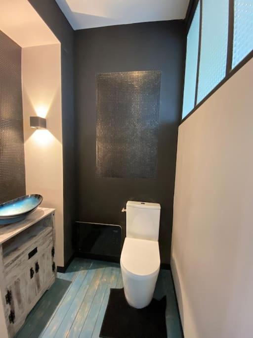 Spa Privatif Face Mer Riva Romantic & Spa Ouistreham Bagian luar foto